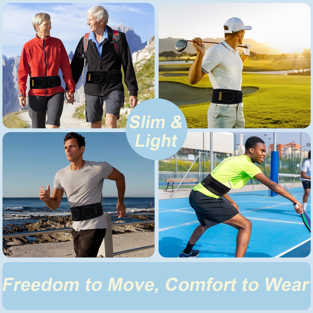 LibertyMove™ Thin & Lightweight Lower Back Brace for Pain Relief