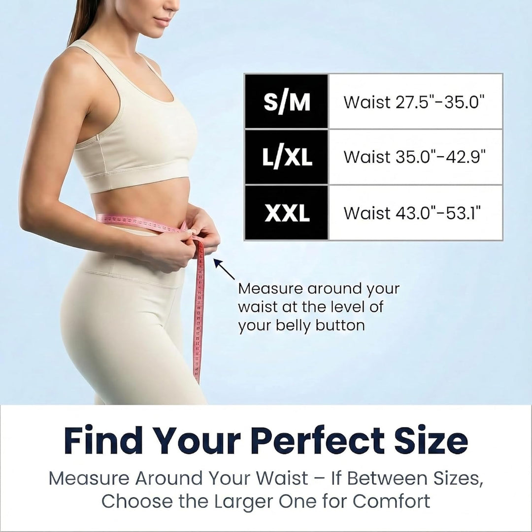 LibertyMove™ Mesh Lumbar Support Belt with Dual-Adjust Pulley System